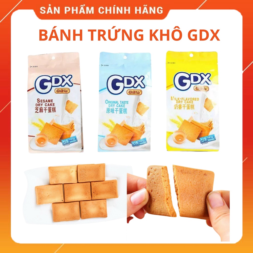 Bánh trứng khô GDX 160g có 17 cái