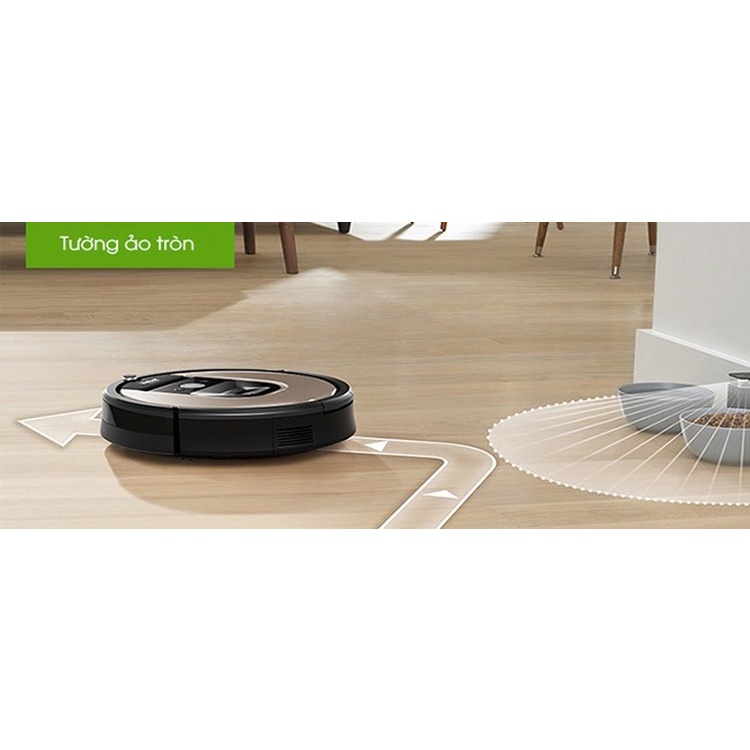 IROBOT ROOMBA 980 _ Robot hút bụi thông minh tự động nâng lực hút thương hiệu Mỹ