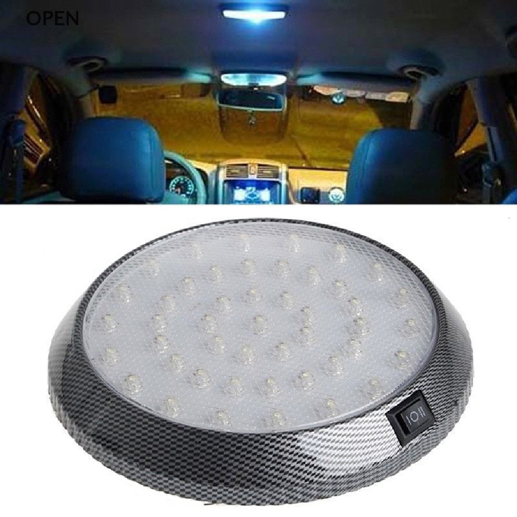 Op Đèn Trần Xe Hơi 46 LED Ánh Sáng Trắng Đọc Sách Nội Thất Trong Nhà my