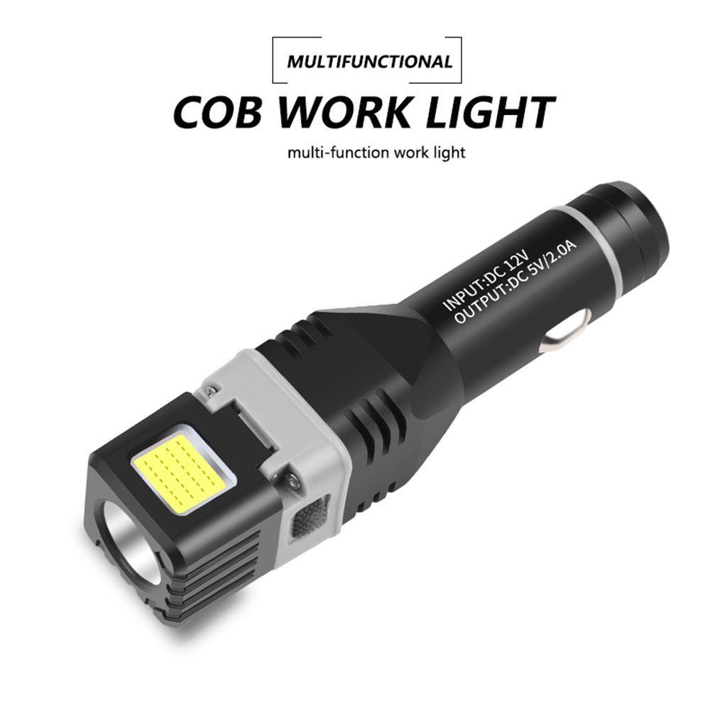 MUVAKO Đèn Pin LED XPG + Cob Siêu Sáng Công Suất Cao Tiện Dụng