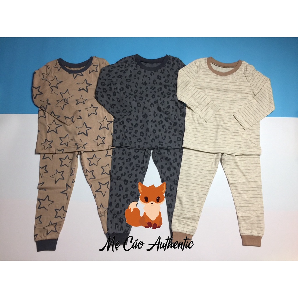 Set 3 bộ cotton George Auth cho bé trai