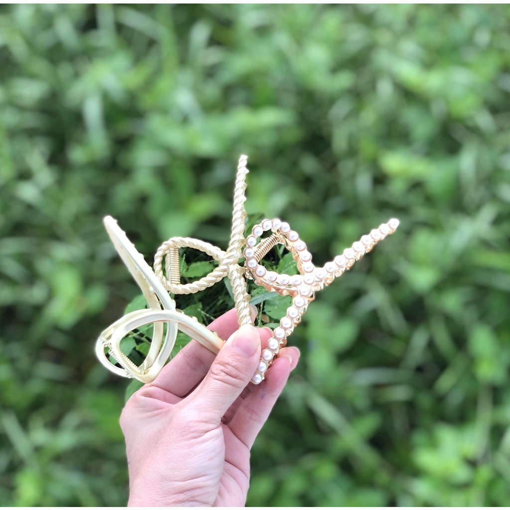 Giá sỉ Kẹp tóc càng cua siêu xinh Cột tóc hàn quốc