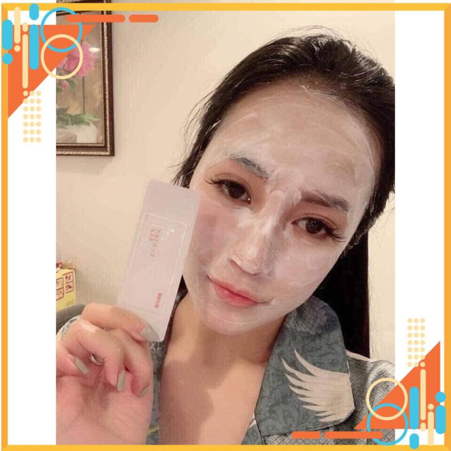 [Dùng là Xinh] Gói Ủ Trắng Face Nhau Thai Cừu Nội Địa Nhật (1 gói) | BigBuy360 - bigbuy360.vn
