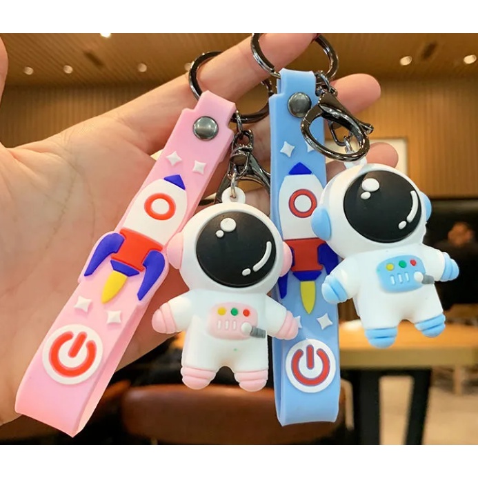 Móc Khóa Hình Phi Hành Gia Hoạt Hình Dễ Thương