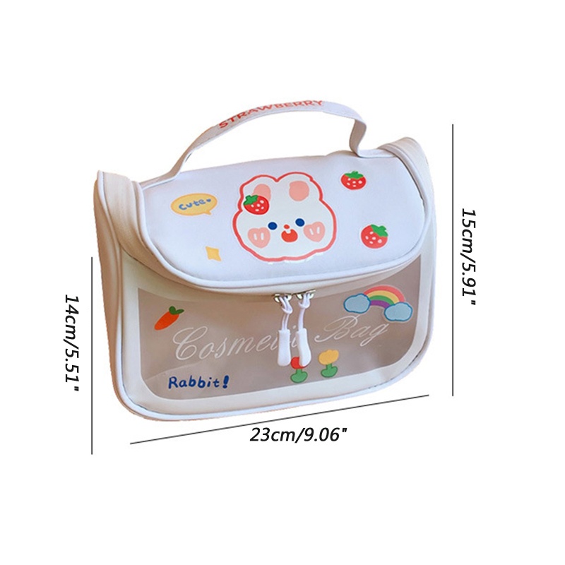 Túi Đựng Đồ Trang Điểm Sức Chứa Lớn Tiện Dụng Cho Nữ