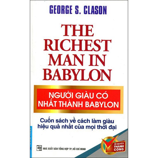 Sách - Người Giàu Có Nhất Thành Babylon - Tặng Bookmark Danh Ngôn