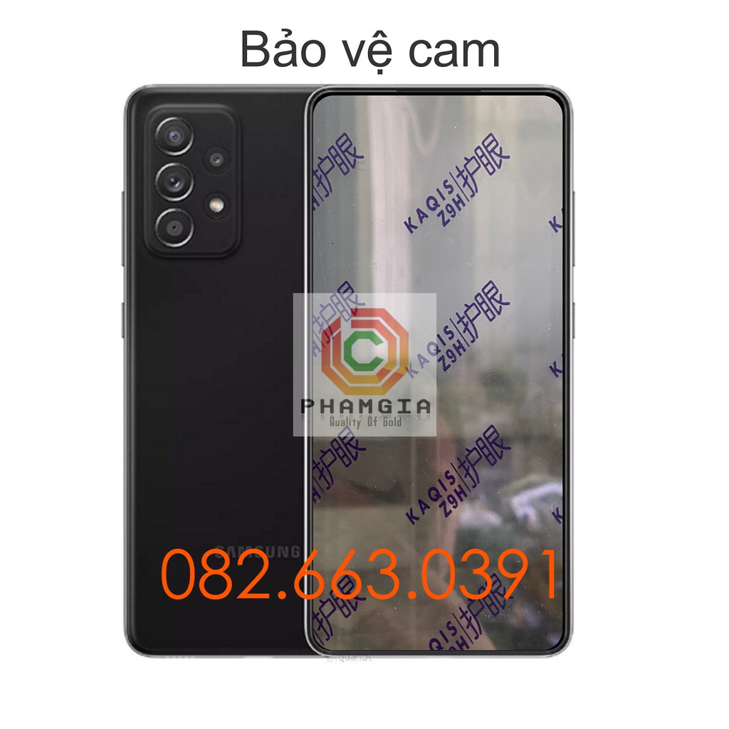 Dán cường lực ánh tím Samsung A52 (4G/5G) / A72 (4G/5G) nano dẻo bảo vệ mắt