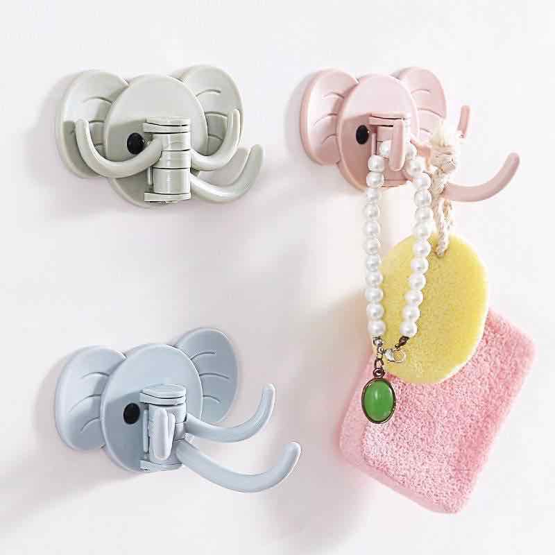 MÓC TREO ĐỒ HÌNH VOI SIÊU DỄ THƯƠNG