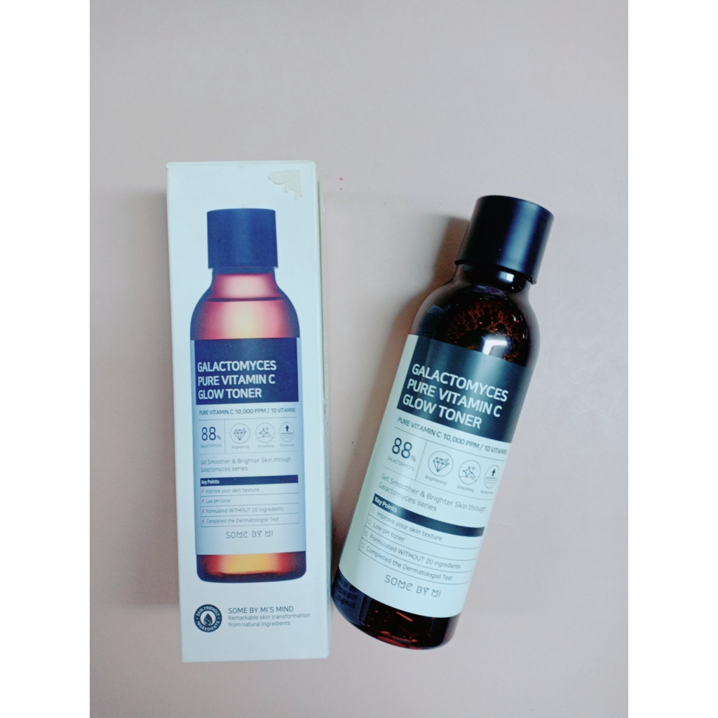 Nước Hoa Hồng Dành Cho Da Nhạy Cảm Some By Mi Galactomyces Pure Vitamin C Glow Toner
