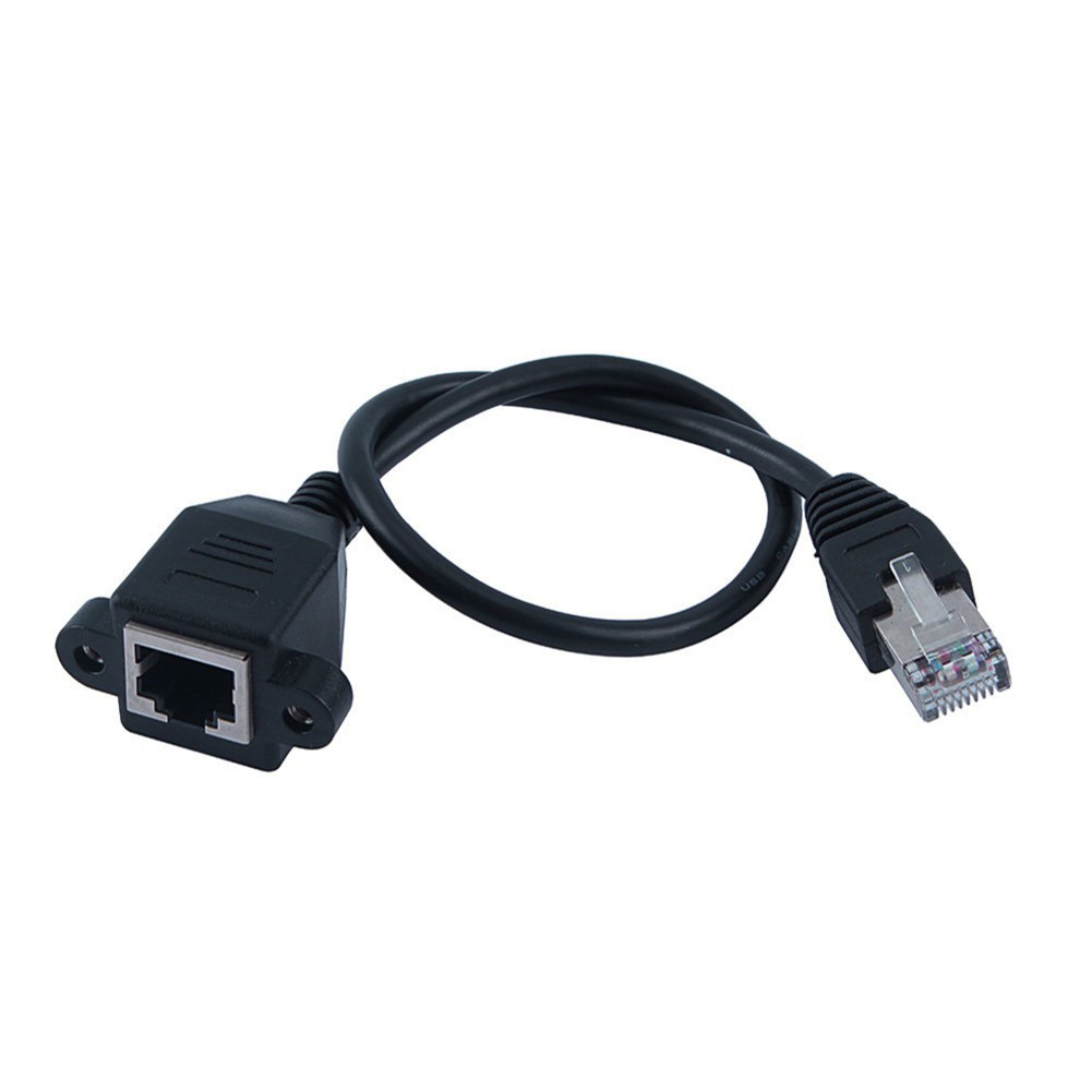 Dây Cáp Mạng Mở Rộng 30cm Rj45 Male Sang Female Cho Pc Laptop