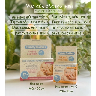 Men Tummy Buddies 7 chủng vi sinh Mẹ Rofi