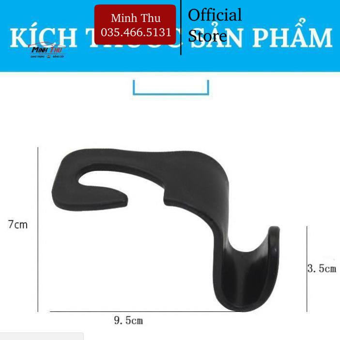 [Mã LIFEAUMAY giảm 10% tối đa 30k đơn 150k] Móc Treo Đồ Sau Ghế Ô Tô Version 2 – 1 Chiếc