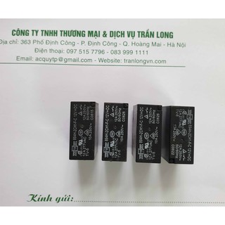 Combo 5 Rơle 12v 12a; 16a 8 chân; bộ 5 relay 12v 8 chân 12a tháo máy