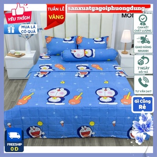 Bộ ga gối Cotton Poly,bọc đệm -sanxuatgagoiphuongdung