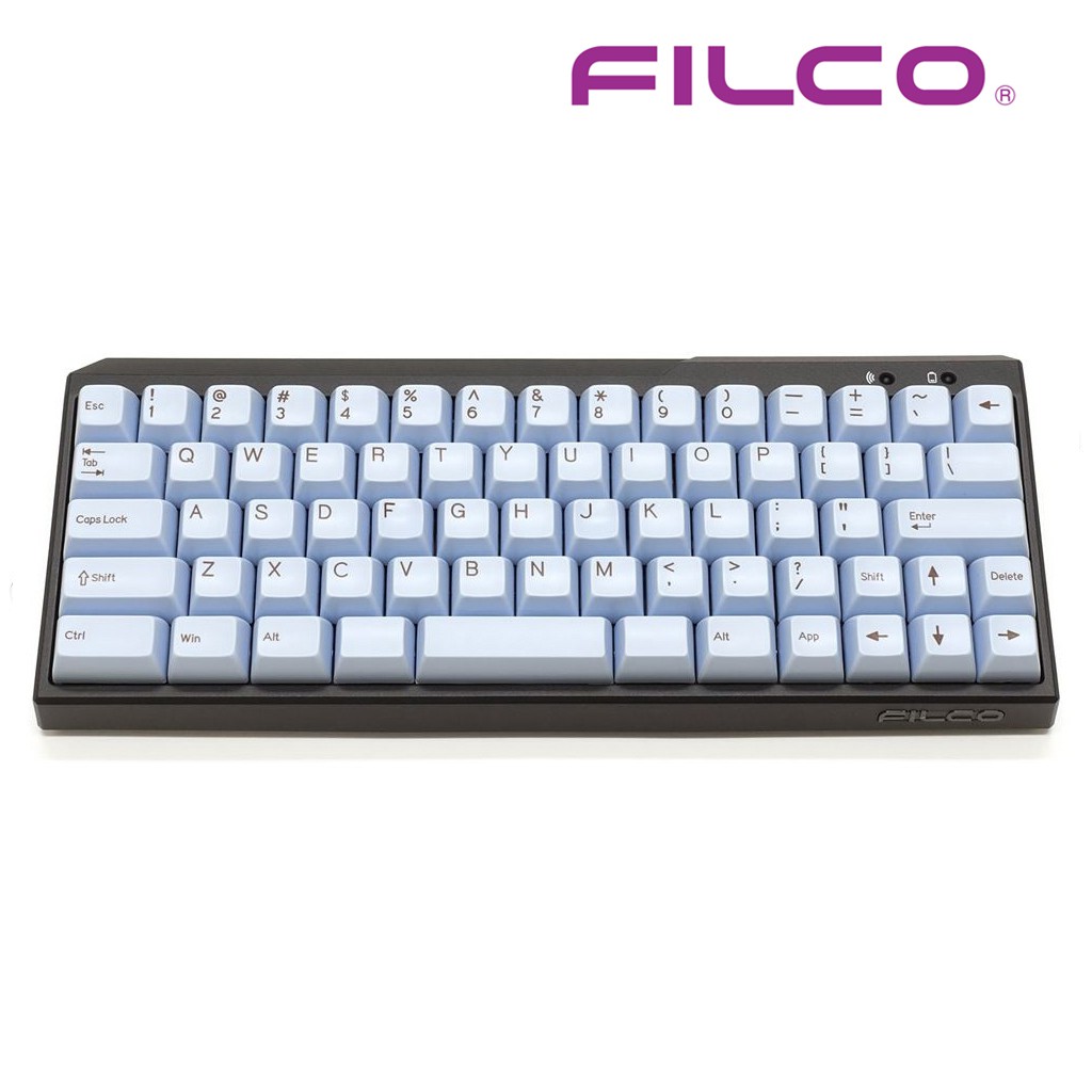 Keycap bàn phím cơ Filco High profile Doubleshot cho Minila - Một màu - Hàng Mỹ