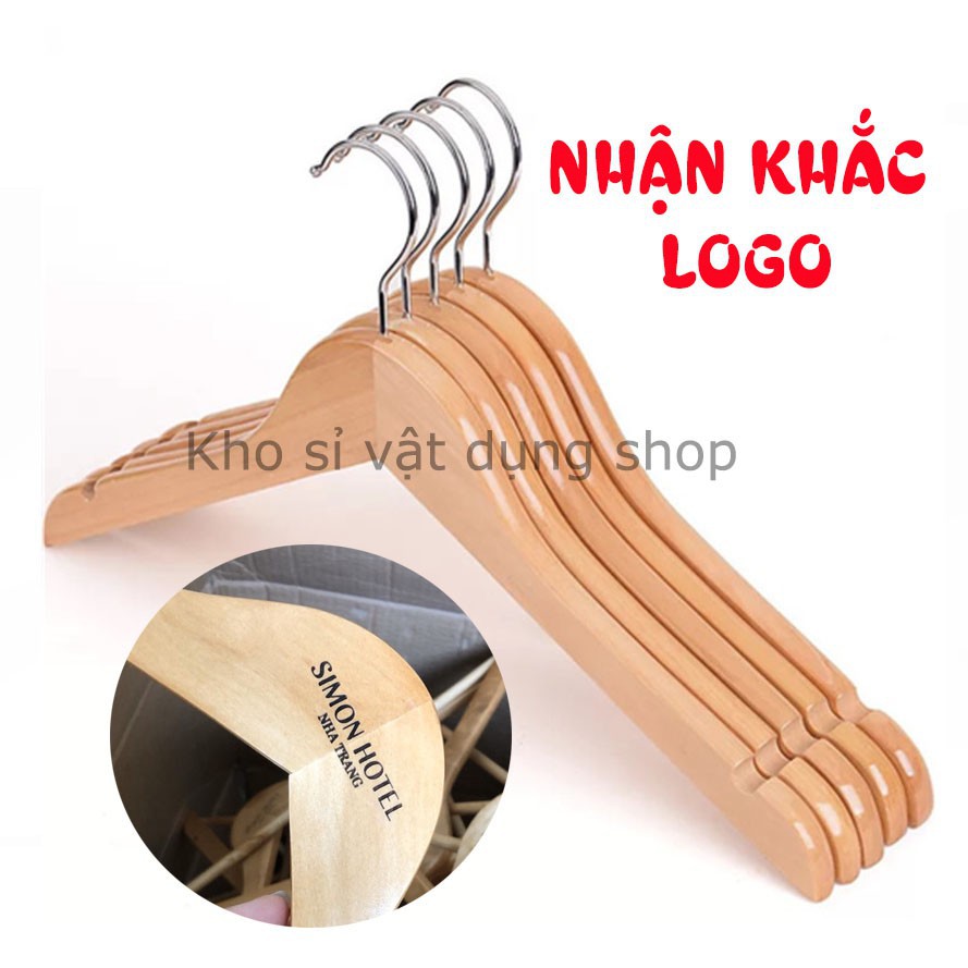 Combo 100 Móc Gỗ KTN Vàng 44,5cm