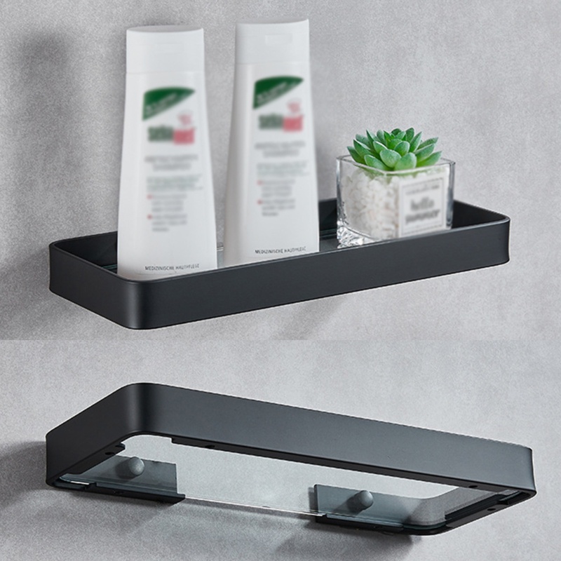 Kệ Kính Cường Lực Đựng Đồ Dùng Nhà Tắm Tiện Dụng