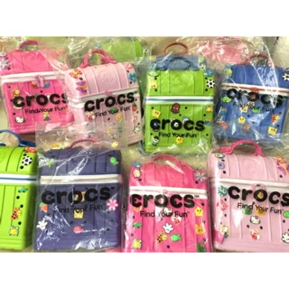 Ba lô Crocs ziptop cho bé mẫu giáo