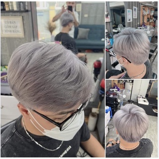 Màu Nhuộm Xám Khói Sáng Tplus, AP 8.11 Light Blonde Ash Cần Tẩy Tóc