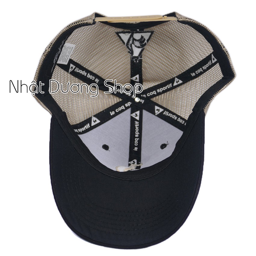Nón kết lưới thêu hình con gà cao cấp, khóa nhựa xịn