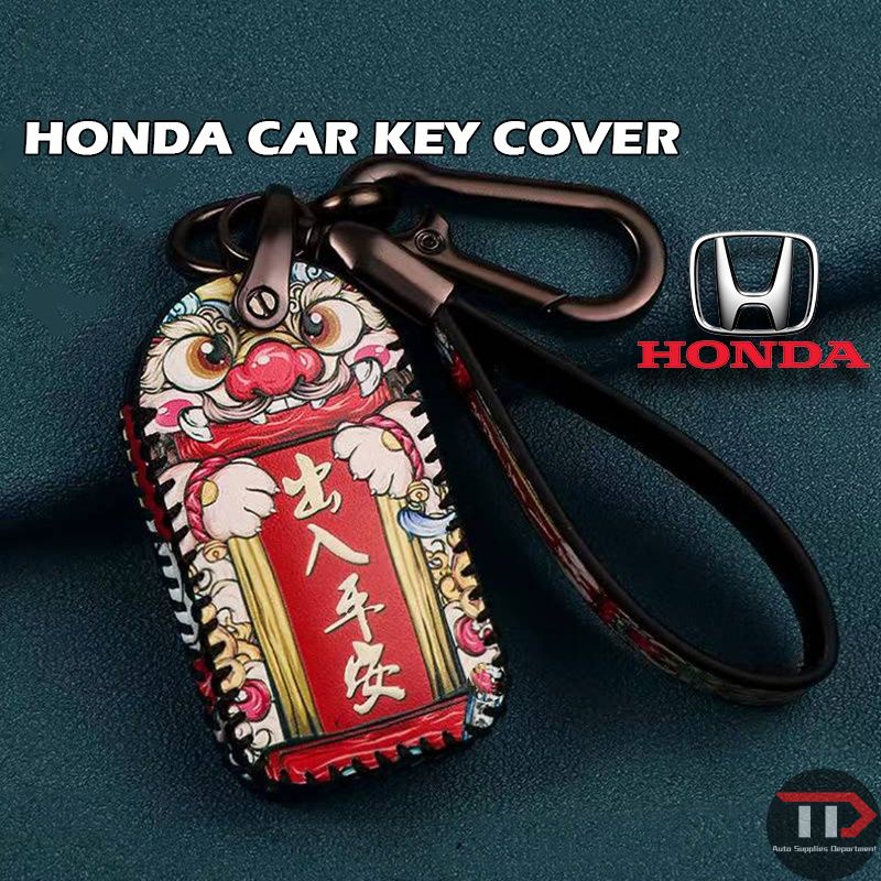Bao Da Đựng Chìa Khóa Thông Minh Cho Xe Hơi Honda City HRV BRV JAZZ CRV ACCORD CIVIC