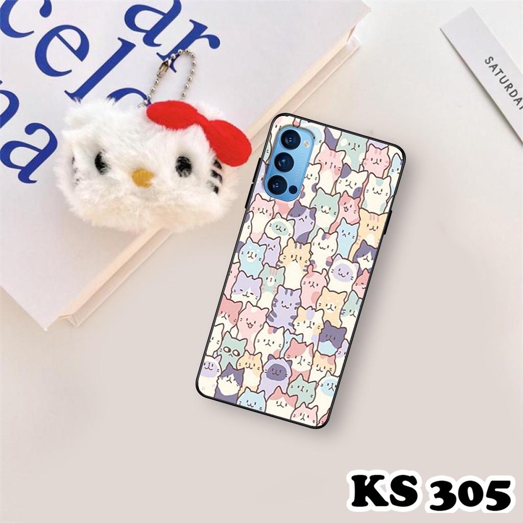 Ốp lưng Oppo Reno 4 - Reno 4 Pro - Ốp Oppo in hình LoveCat - Chất liệu TPU siêu bền