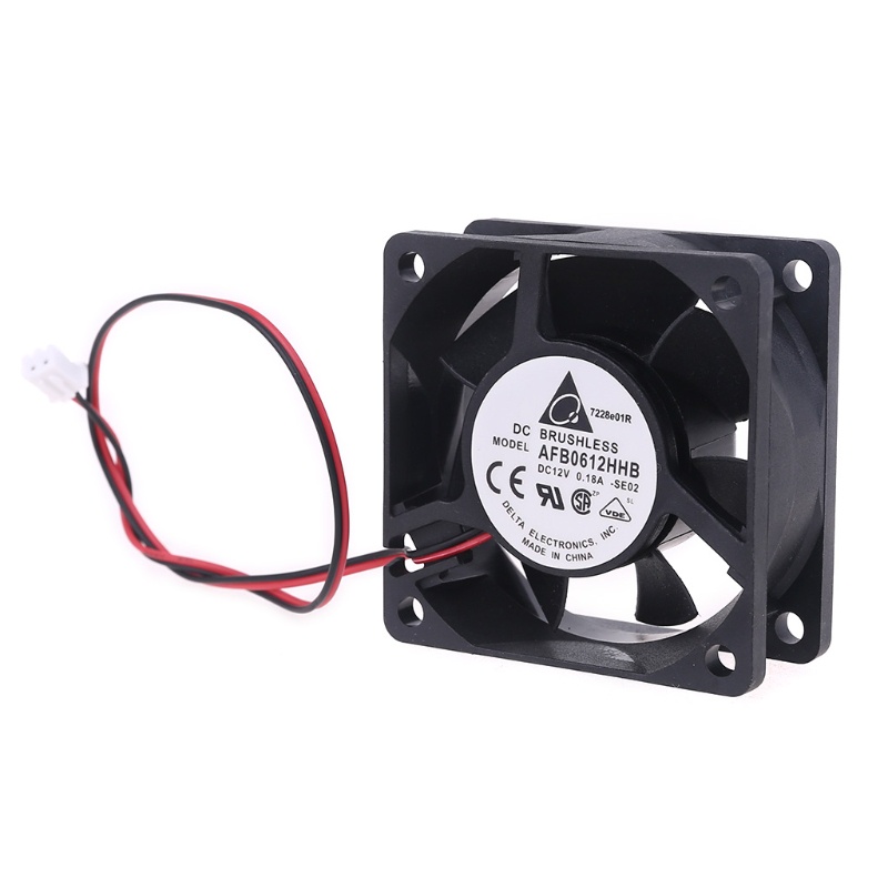 Quạt Tản Nhiệt Làm Mát CPU 6cm AFB0612HHB 6015 6025 12V 0.18A Cho Delta