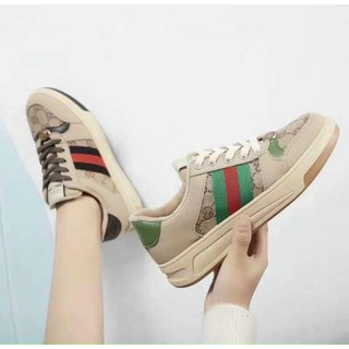 Giày thể thao GC kẻ xanh đỏ