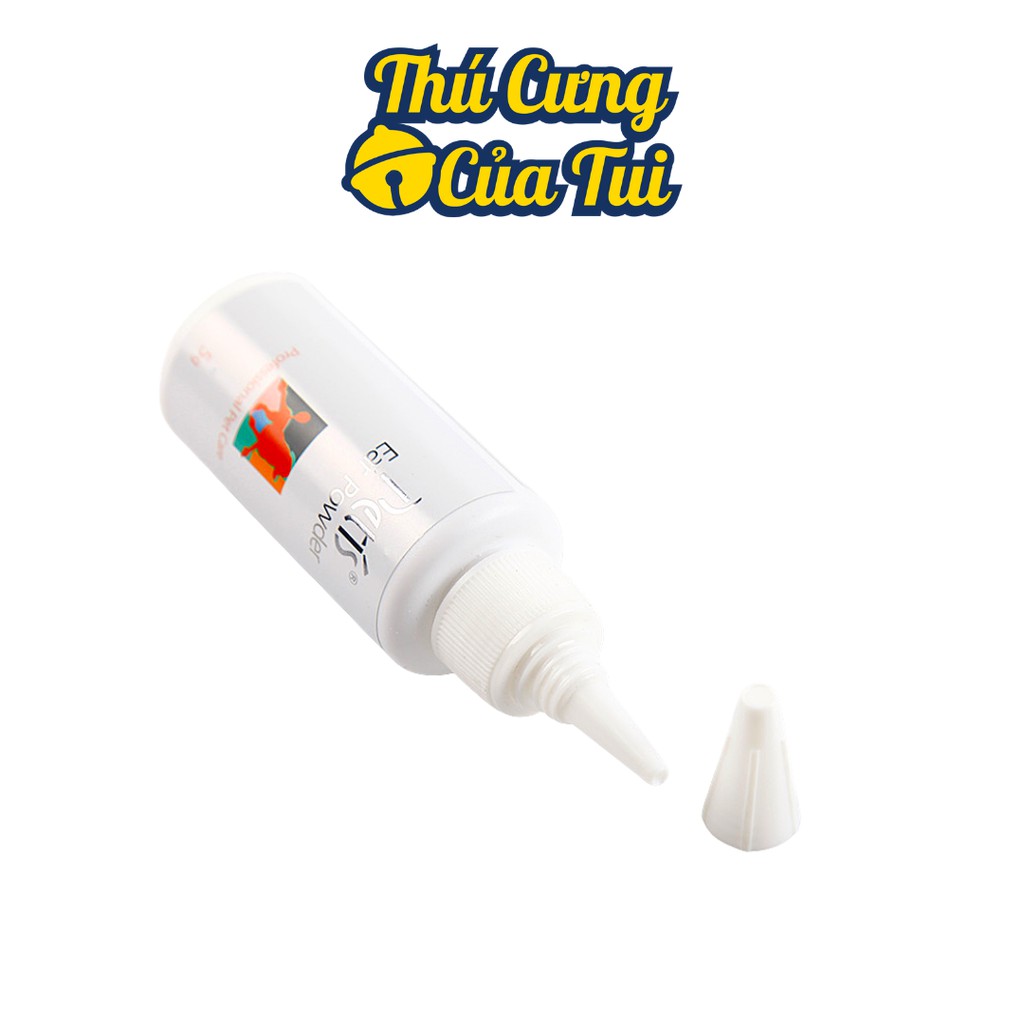 Bột Nhổ Lông Tai Cho Chó Mèo Petis Ear Powder 5g - Thú Cưng Của Tui