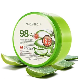 Gel dưỡng da giam mụn nha đam Maycreate nội địa Trung