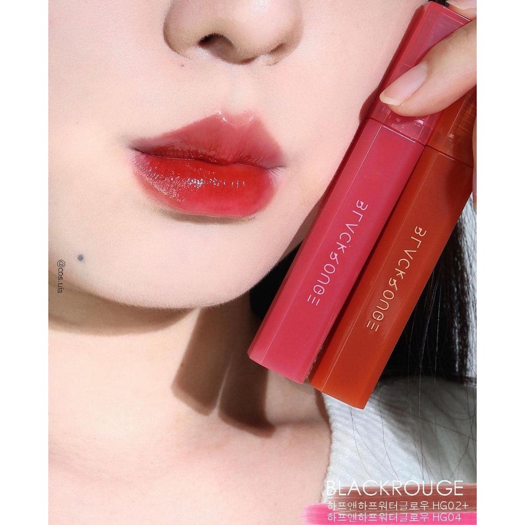 [ NEW 2021 ] Son Tint Bóng Black Rouge Half N Half Water Glow Collection | BigBuy360 - bigbuy360.vn