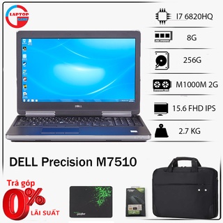 Dell Precision 7510 - máy trạm đồ họa cao cấp mỏng nhẹ cao cấp, laptop cũ chơi game đồ