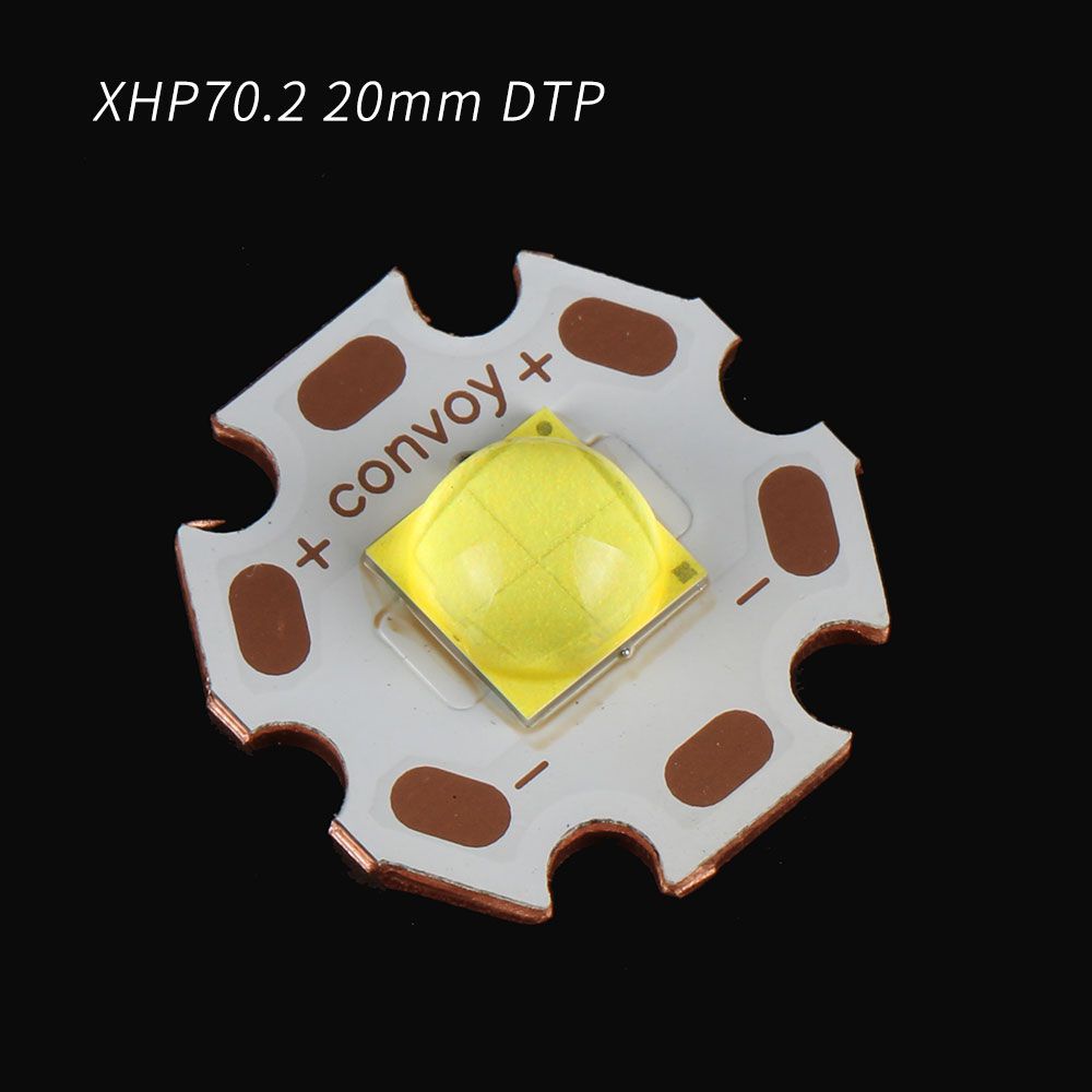 Đèn Pin CREE XHP70.2 LED Với Bảng Đồng 6V 25mm / 20mm DTP Cho Đèn Pin 30W