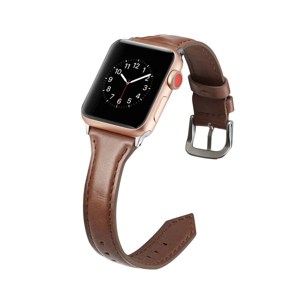 Dây đeo Apple Watch Strap 38/40mm 42/44mm Dây da cho iWatch Series SE 6/5/4/3/2/1