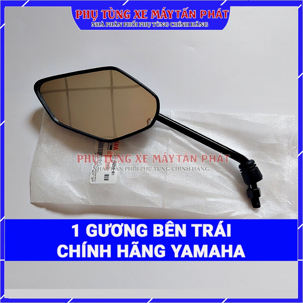 Gương Chiếu Hậu Xe Máy Zin Exciter 135 (1 Chiếc Trái) Yamaha Chính Hãng Ex Sirius Jupiter Nouvo