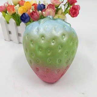 quả dâu tây squishy đồ bóp mềm