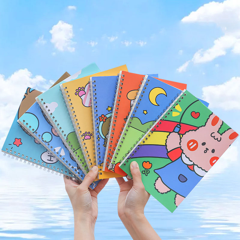 Sổ tay khổ A5 60 trang in họa tiết hoạt hình dễ thương