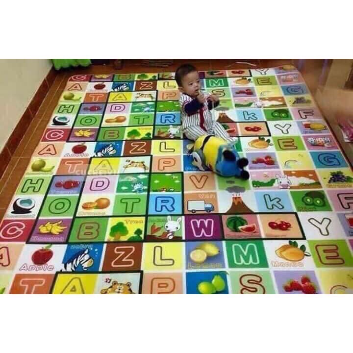 Thảm xốp cao cấp,Thảm xốp 2 mặt cho bé vui chơi