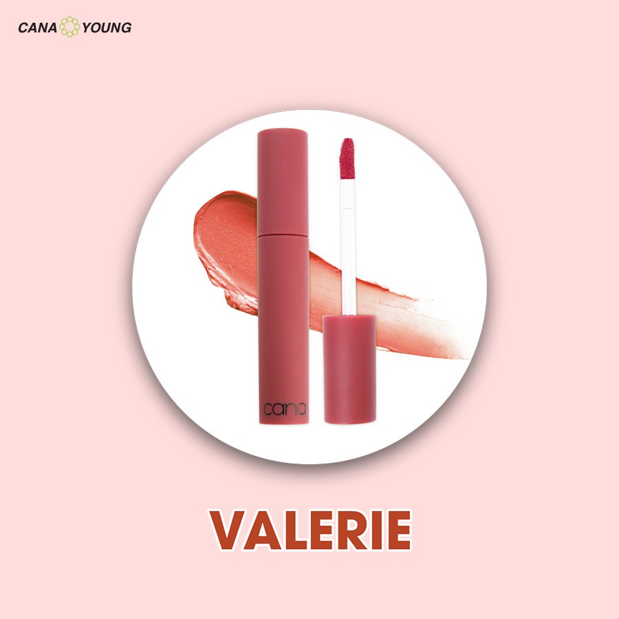 Son Kem Lì Mịn Môi Cao Cấp Hàn Quốc Cana Creamy Lipstick Mousse 05gr