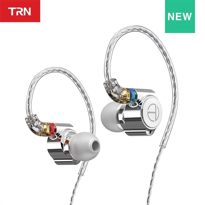 Tai nghe Hybrid chất lượng cao TRN TA1, Drive BA Knowles, Vỏ kim loại rất đẹp, chân cắm MMCX