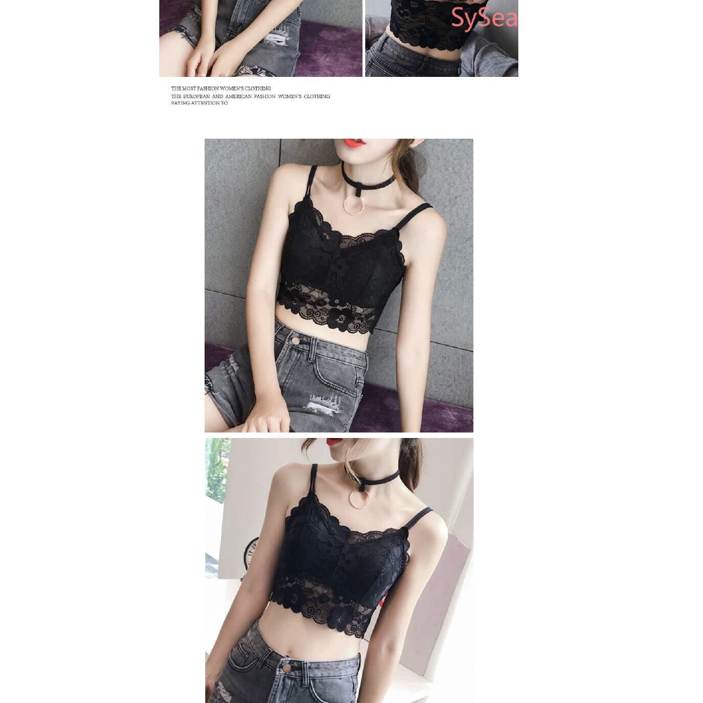 Áo Ngực Ống Phối Ren Gợi Cảm Dành Cho Nữ