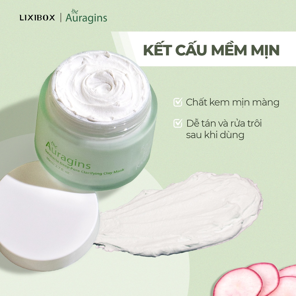 Mặt Nạ Đất Sét The Auragins Sulcharia Deep Pore Clarifying 80ml