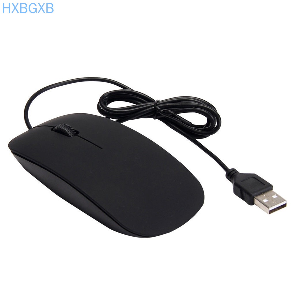 Chuột máy tính có dây siêu mỏng mini mặt nhám chất lượng cao tiện dụng