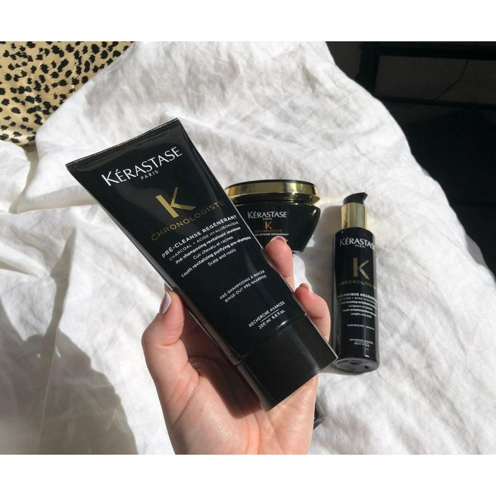 Dầu gội làm sạch da đầu trước gội Kerastase Chronologiste Pre-Cleanse Régénérant Pre-Shampoo
