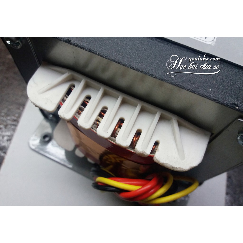 Biến Áp Nguồn Ampli 20A Đồng 40v Đôi, 15v Đôi, 0v 5v 23v