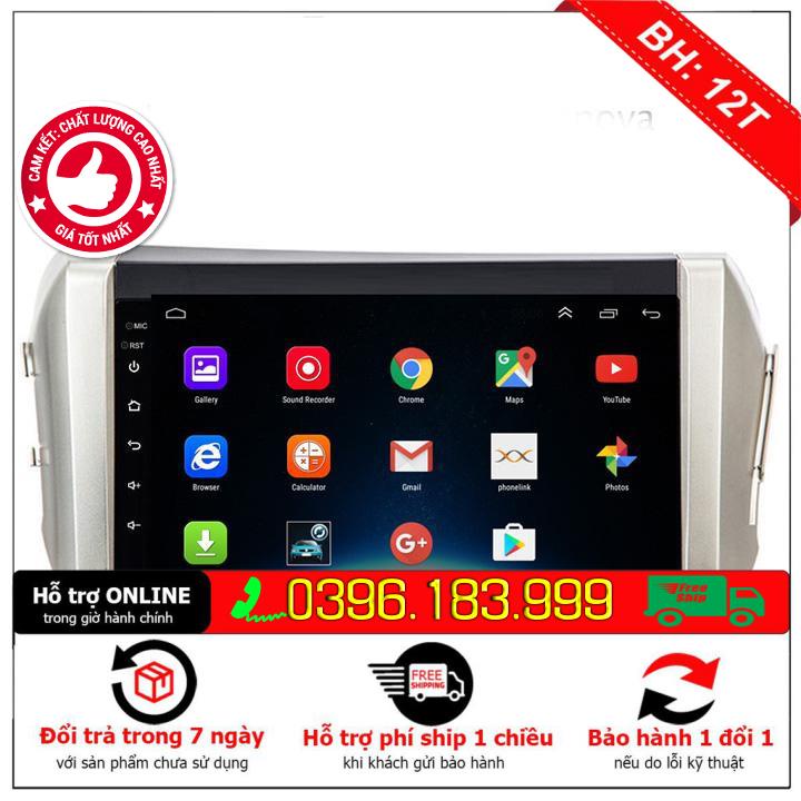 Màn hình android lắp sim 4G Ram 2G,rom 32G các dòng xe KIA, xe Ford, xe Mazda, Màn hình ô tô giá rẻ, Man hinh oto tot.