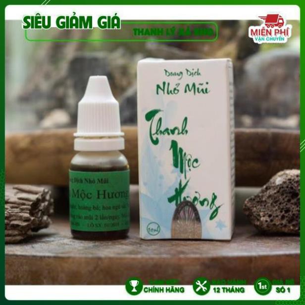 [XẢ KHO] [CHÍNH HÃNG] Dung Dịch Nhỏ Mũi Thảo Dược Tự Nhiên - Thanh Mộc Hương - Giá bán lỗ