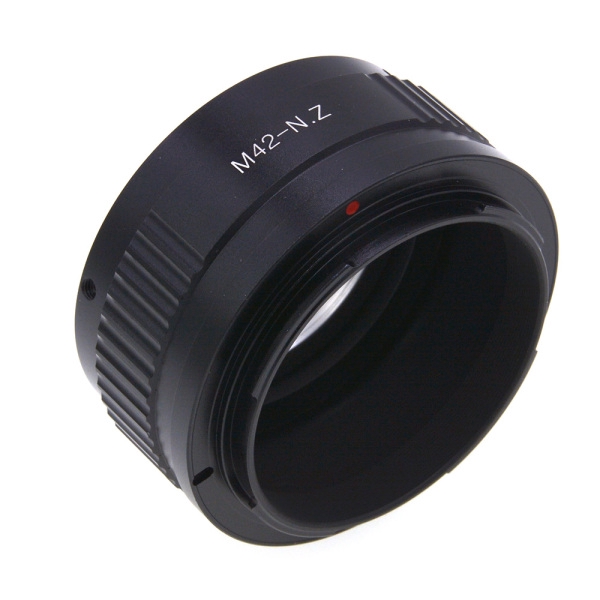 For M42-Nikon Z Lens Mount Adapter Ring for M42 42mm Screw Lens to Nikon Z Mount Z6 Z7 Camera