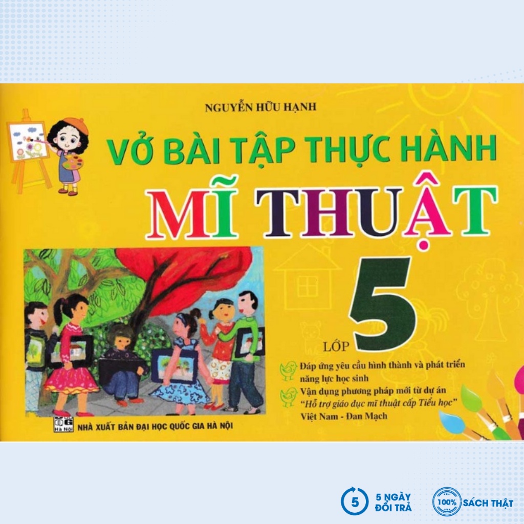 Sách - Vở Bài Tập Thực Hành Mĩ Thuật Lớp 5