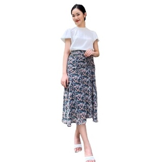 Olv - chân váy floral skirt